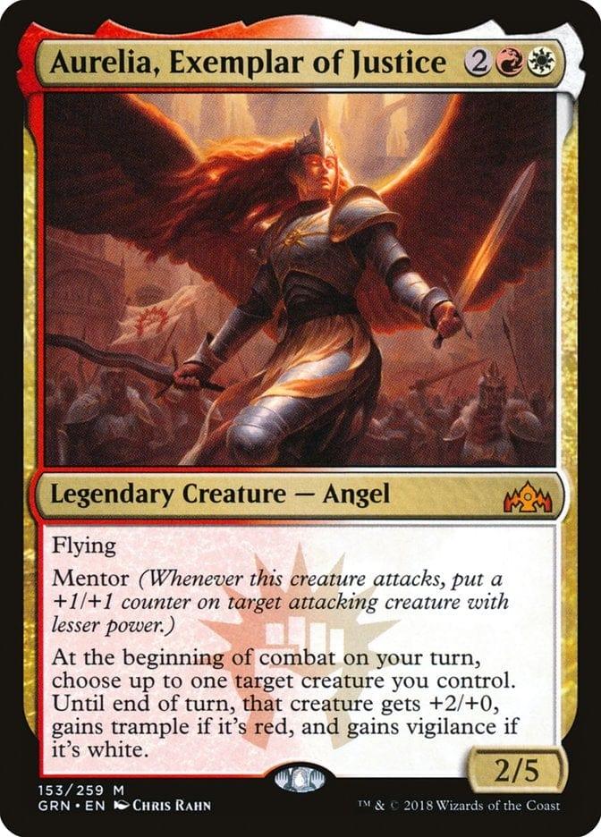 Magic: The Gathering MTG Single Aurelia, Exemplar of Justice [Guilds of Ravnica]
