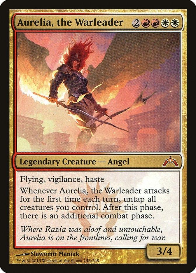 Magic: The Gathering MTG Single Aurelia, the Warleader [Gatecrash]