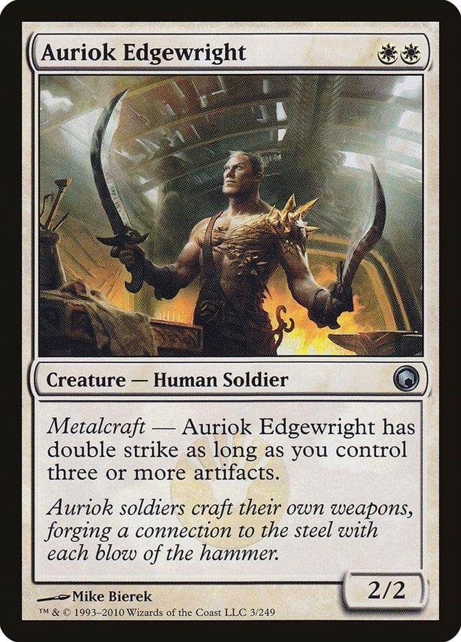 Magic: The Gathering MTG Single Auriok Edgewright [Scars of Mirrodin]
