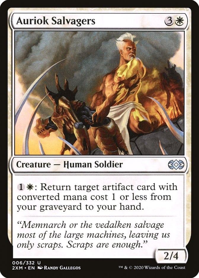 Magic: The Gathering MTG Single Auriok Salvagers [Double Masters]