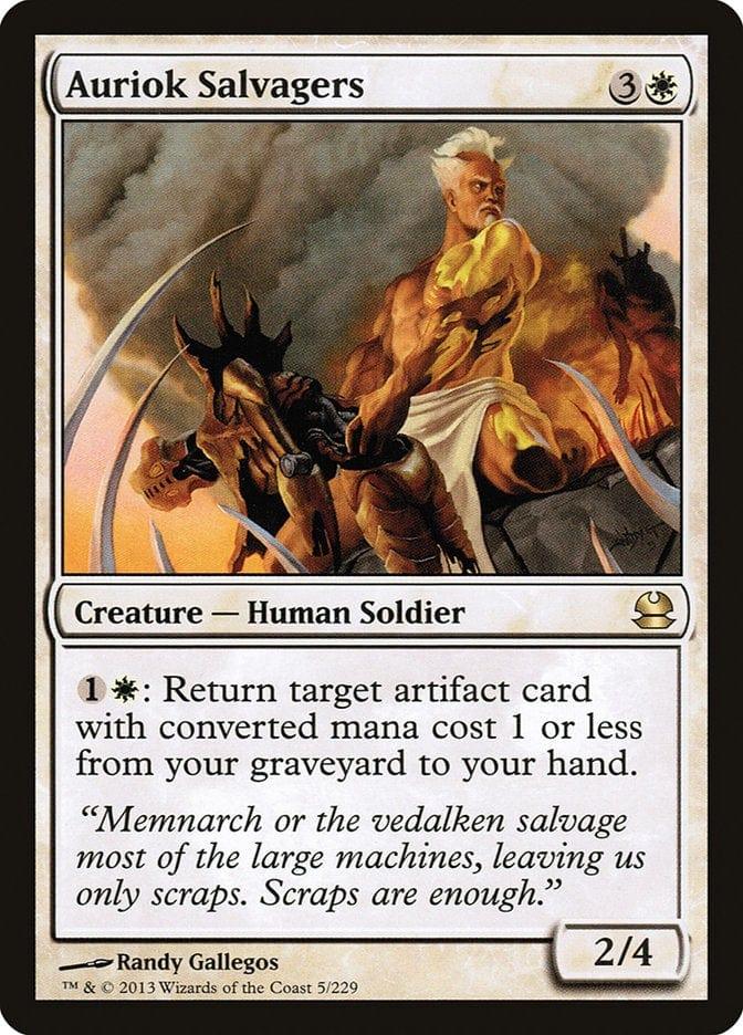 Magic: The Gathering MTG Single Auriok Salvagers [Modern Masters]