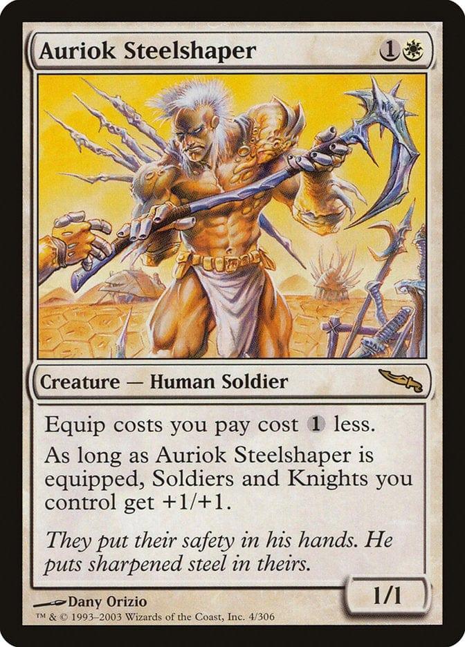 Magic: The Gathering MTG Single Auriok Steelshaper [Mirrodin]