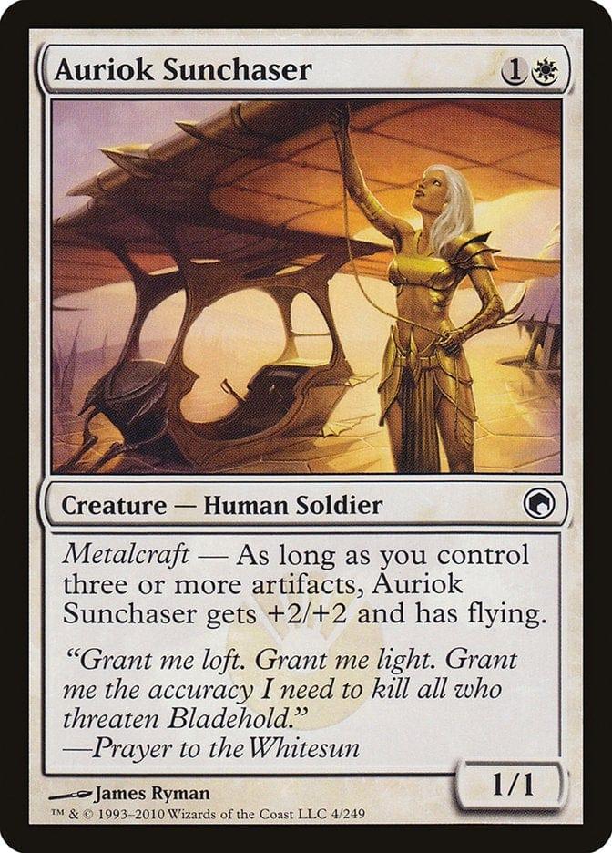 Magic: The Gathering MTG Single Auriok Sunchaser [Scars of Mirrodin]