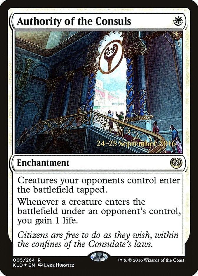 Magic: The Gathering MTG Single Authority of the Consuls  [Kaladesh Prerelease Promos]