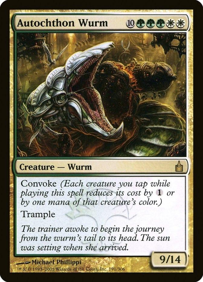 Magic: The Gathering MTG Single Autochthon Wurm [Ravnica: City of Guilds]