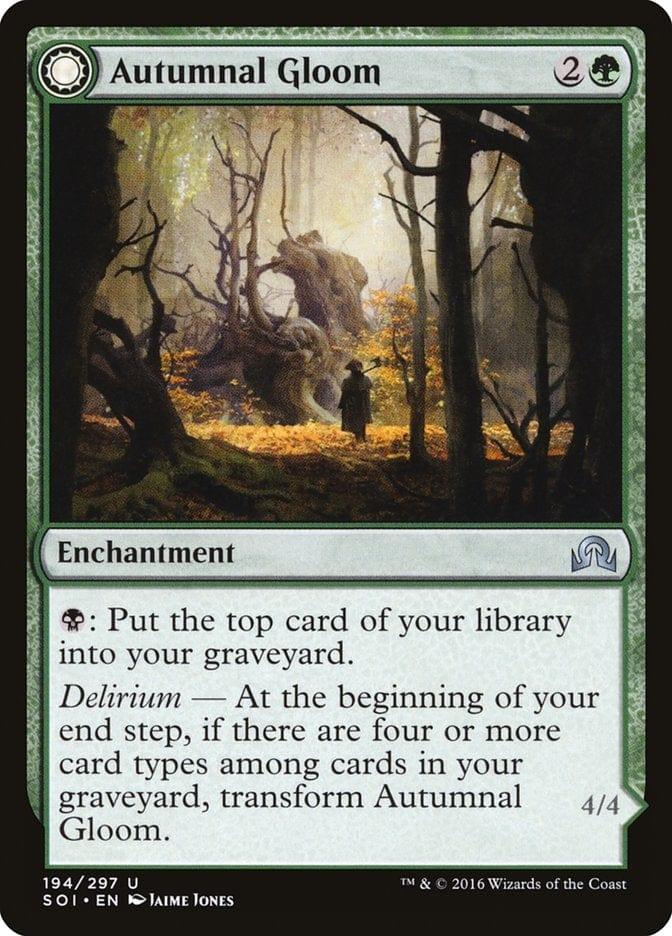 Magic: The Gathering MTG Single Autumnal Gloom // Ancient of the Equinox [Shadows over Innistrad]