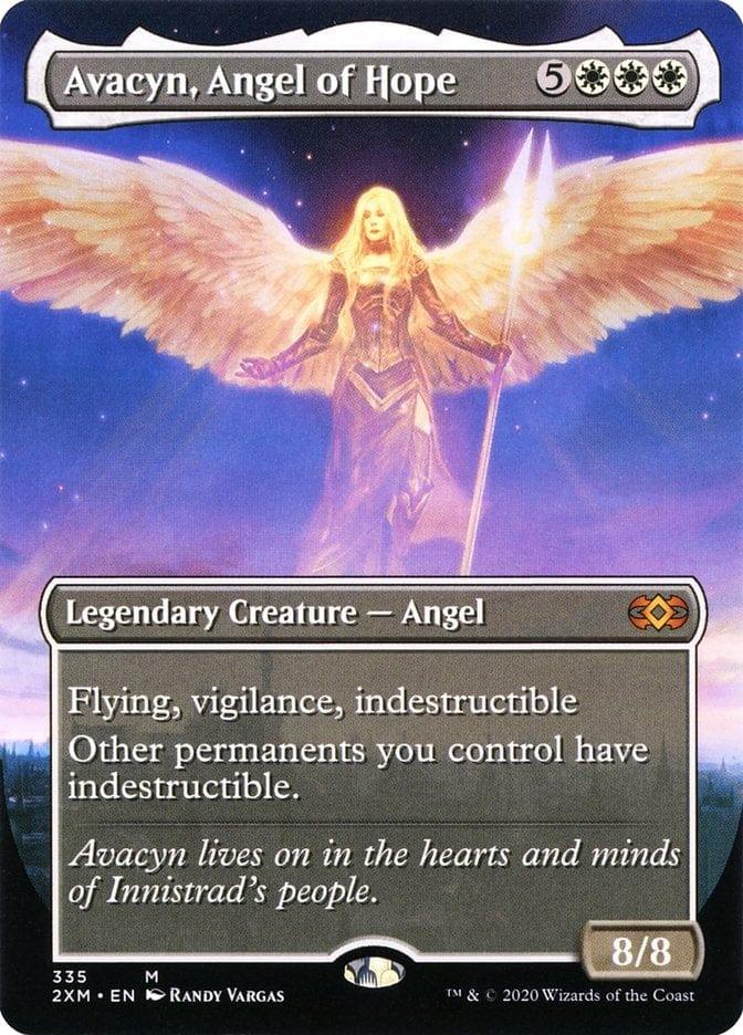 Magic: The Gathering MTG Single Avacyn, Angel of Hope (Toppers) [Double Masters Extended Art]
