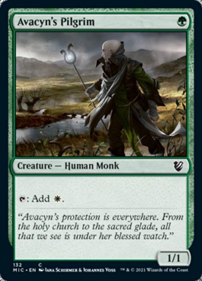 Magic: The Gathering MTG Single Avacyn's Pilgrim [Innistrad: Midnight Hunt Commander]