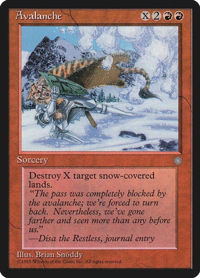 Magic: The Gathering MTG Single Avalanche [Ice Age]