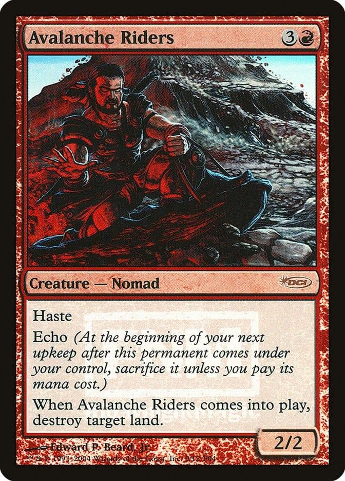 Magic: The Gathering MTG Single Avalanche Riders [Friday Night Magic 2004]
