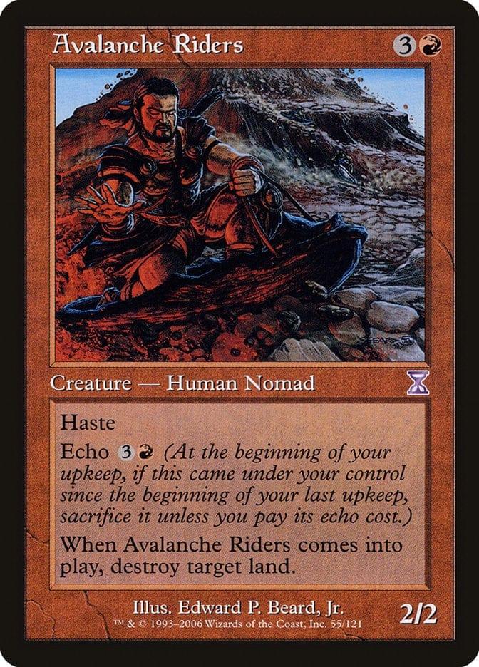 Magic: The Gathering MTG Single Avalanche Riders [Time Spiral Timeshifted]