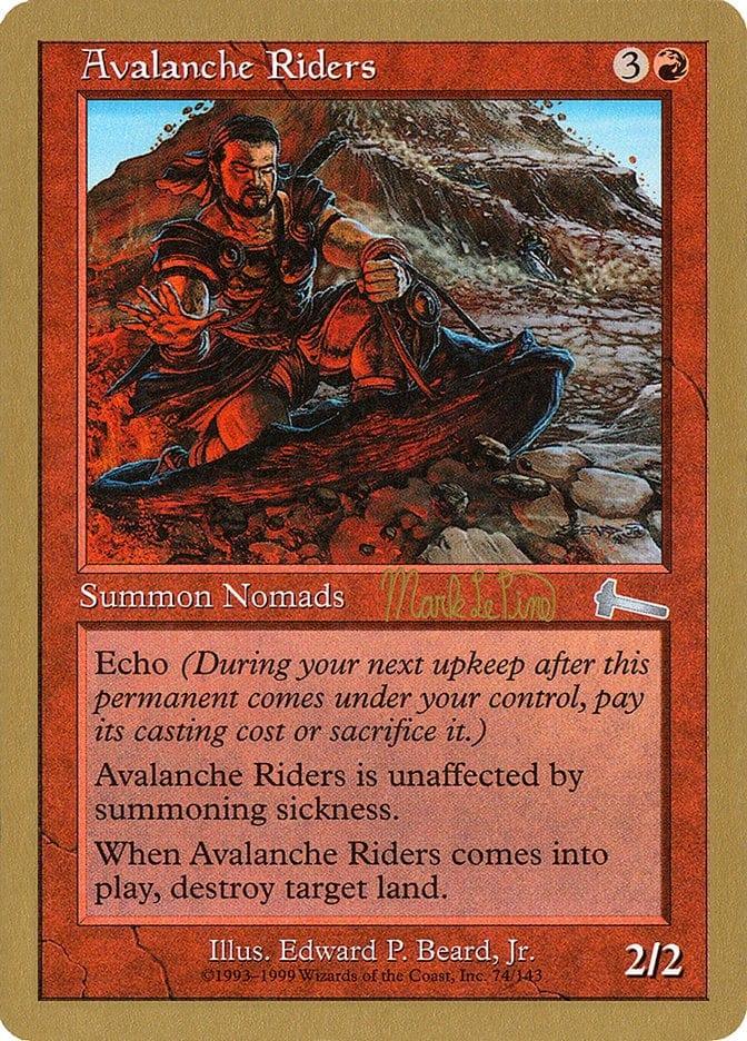 Magic: The Gathering MTG Single Avalanche Riders [World Championship Decks 1999]