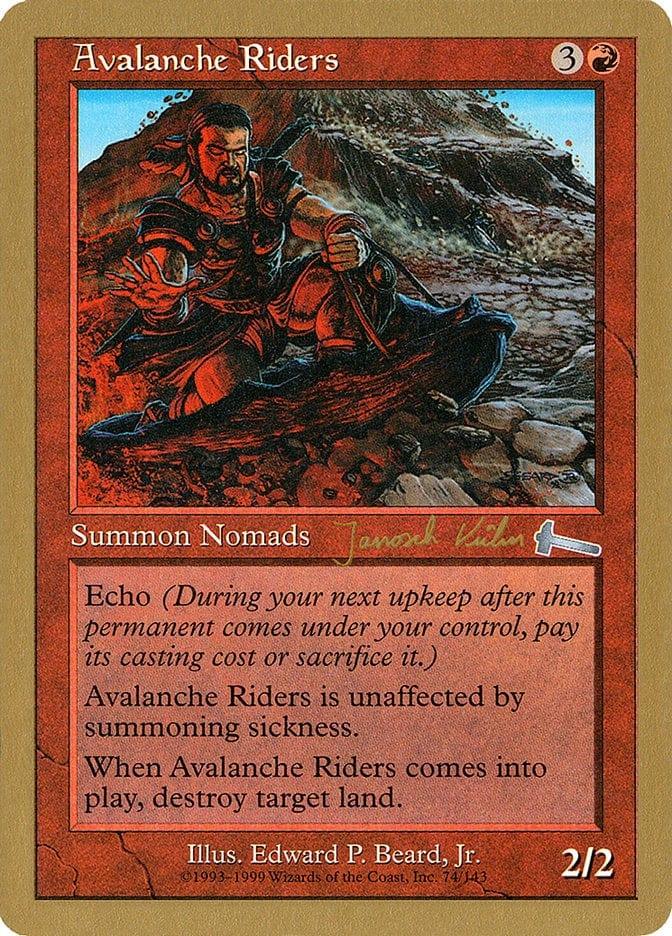 Magic: The Gathering MTG Single Avalanche Riders [World Championship Decks 2000]