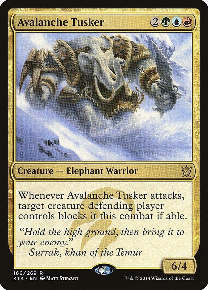 Magic: The Gathering MTG Single Avalanche Tusker [Khans of Tarkir]