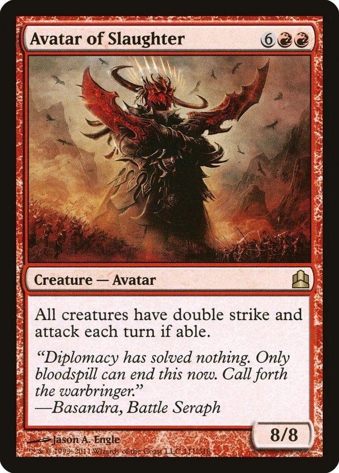 Magic: The Gathering MTG Single Avatar of Slaughter [Commander 2011]