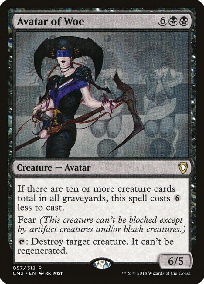 Magic: The Gathering MTG Single Avatar of Woe [Commander Anthology Volume II]
