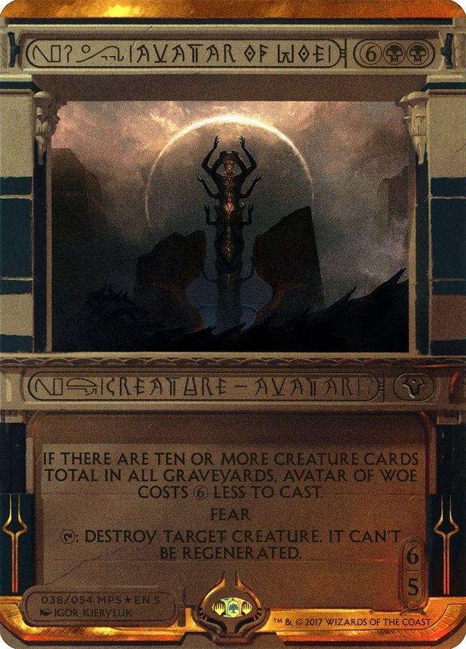 Magic: The Gathering MTG Single Avatar of Woe (Invocation) [Amonkhet Invocations]