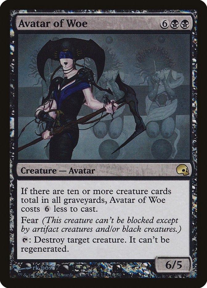 Magic: The Gathering MTG Single Avatar of Woe [Premium Deck Series: Graveborn]