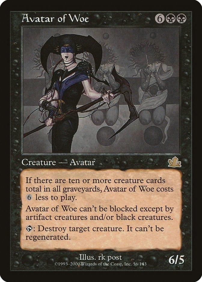 Magic: The Gathering MTG Single Avatar of Woe [Prophecy]