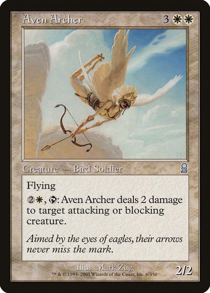 Magic: The Gathering MTG Single Aven Archer [Odyssey]