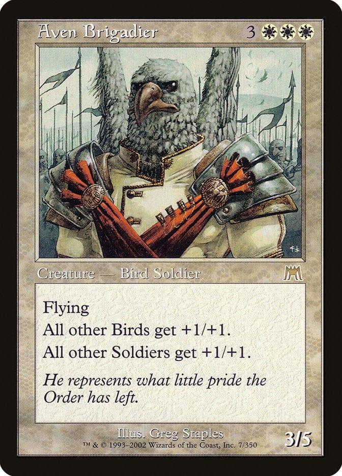Magic: The Gathering MTG Single Aven Brigadier [Onslaught]