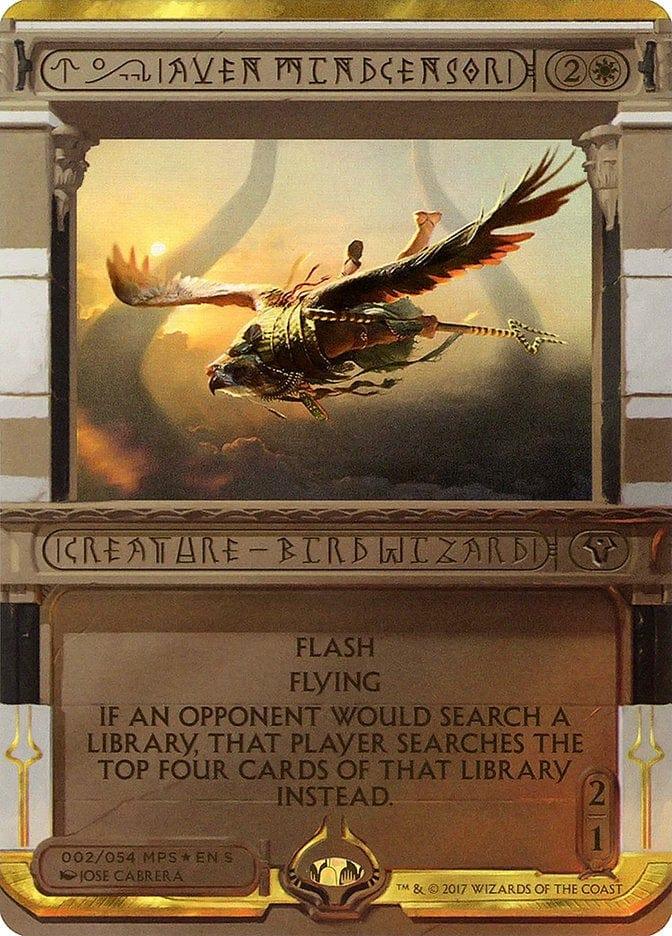 Magic: The Gathering MTG Single Aven Mindcensor (Invocation) [Amonkhet Invocations]