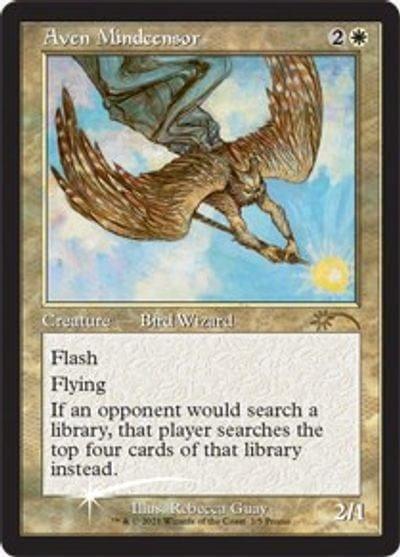 Magic: The Gathering MTG Single Aven Mindcensor [Love Your LGS Promos]