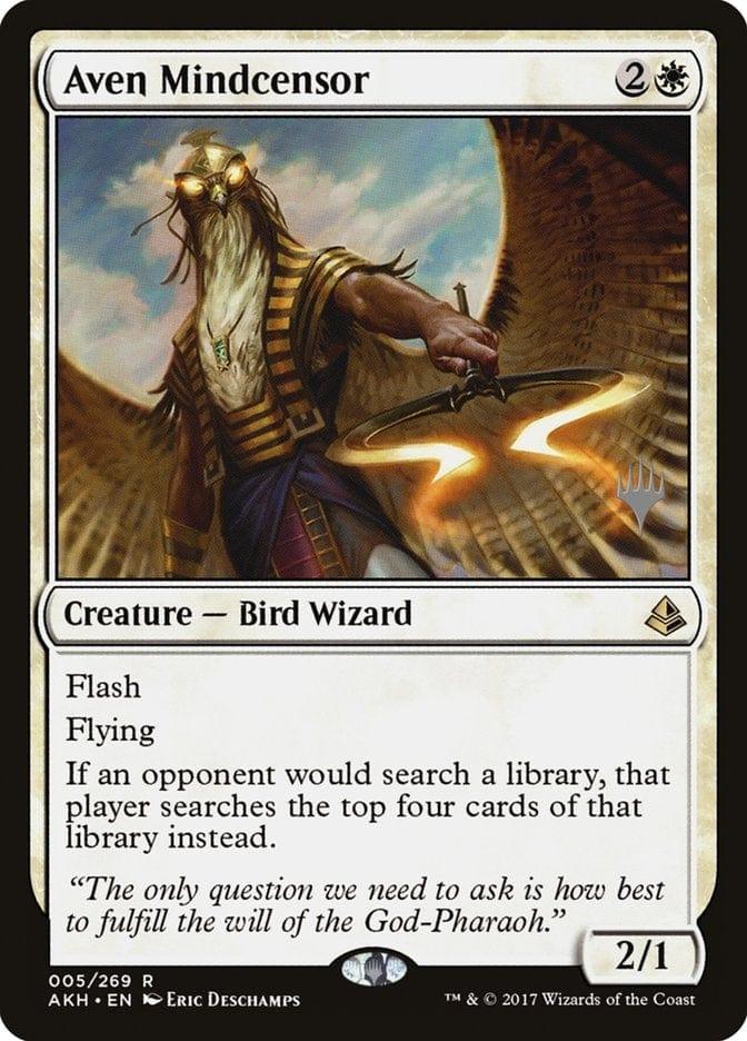 Magic: The Gathering MTG Single Aven Mindcensor (Promo Pack) [Amonkhet Promos]
