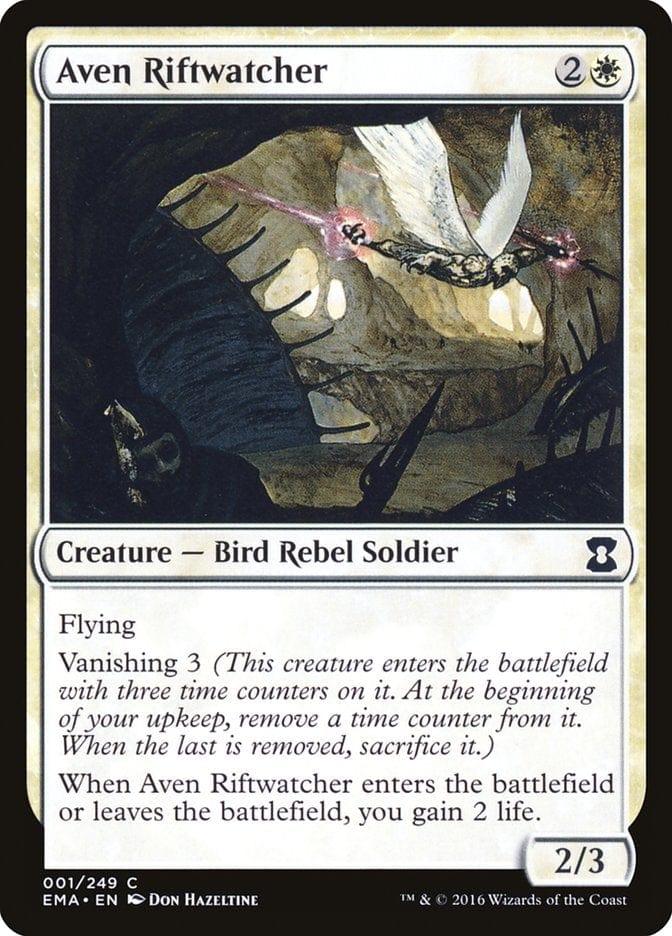 Magic: The Gathering MTG Single Aven Riftwatcher [Eternal Masters]