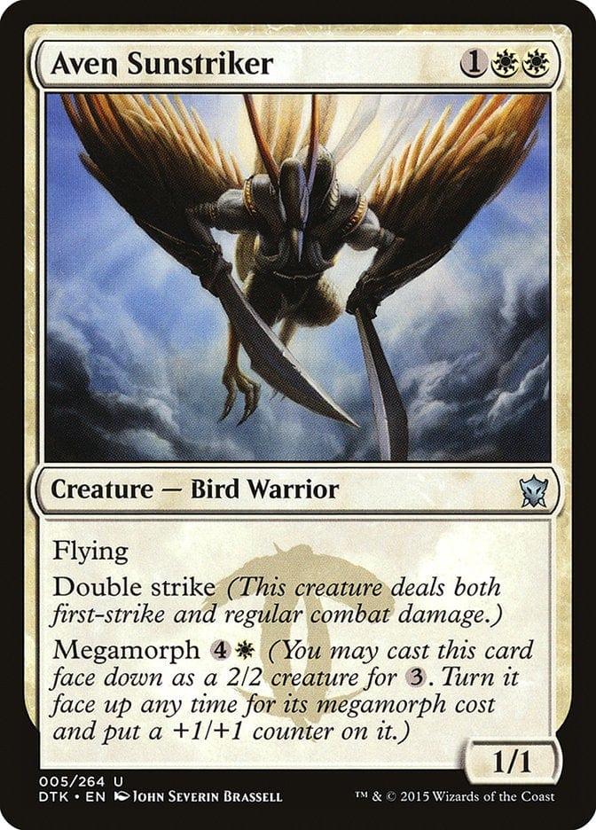 Magic: The Gathering MTG Single Aven Sunstriker [Dragons of Tarkir]