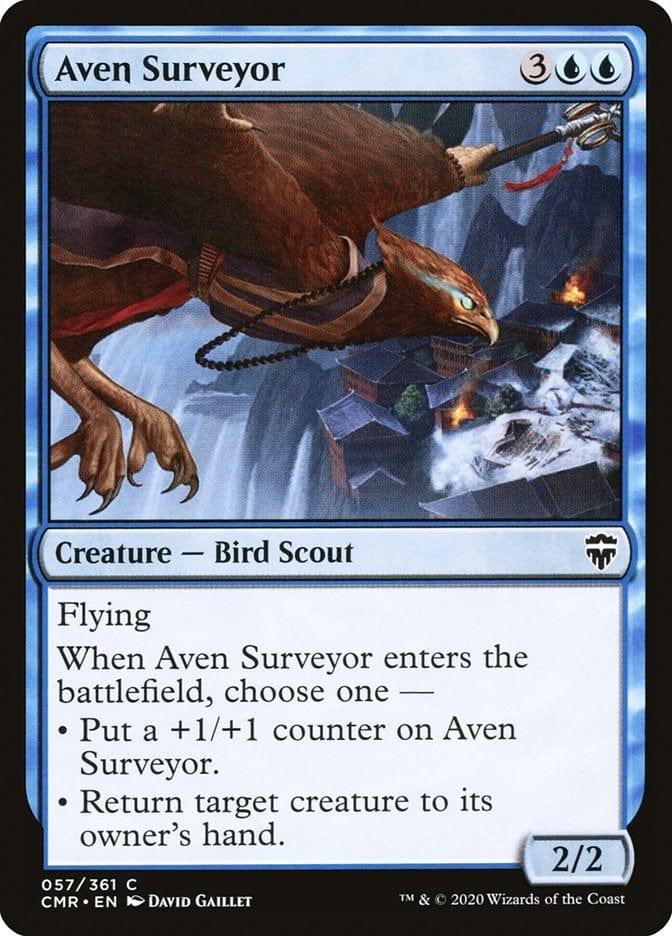 Magic: The Gathering MTG Single Aven Surveyor [Commander Legends]