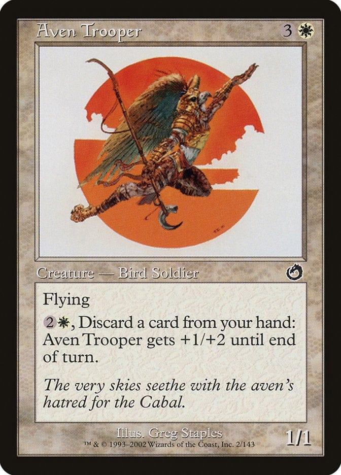 Magic: The Gathering MTG Single Aven Trooper [Torment]