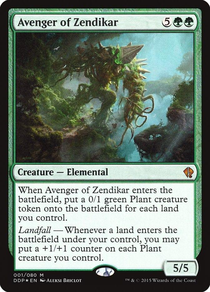 Magic: The Gathering MTG Single Avenger of Zendikar [Duel Decks: Zendikar vs. Eldrazi]