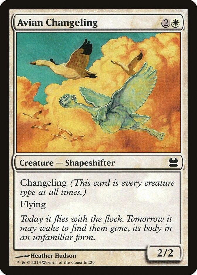 Magic: The Gathering MTG Single Avian Changeling [Modern Masters]