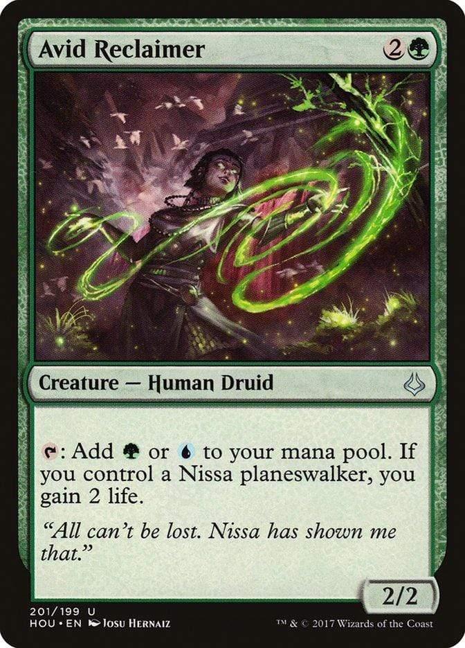 Magic: The Gathering MTG Single Avid Reclaimer [Hour of Devastation]