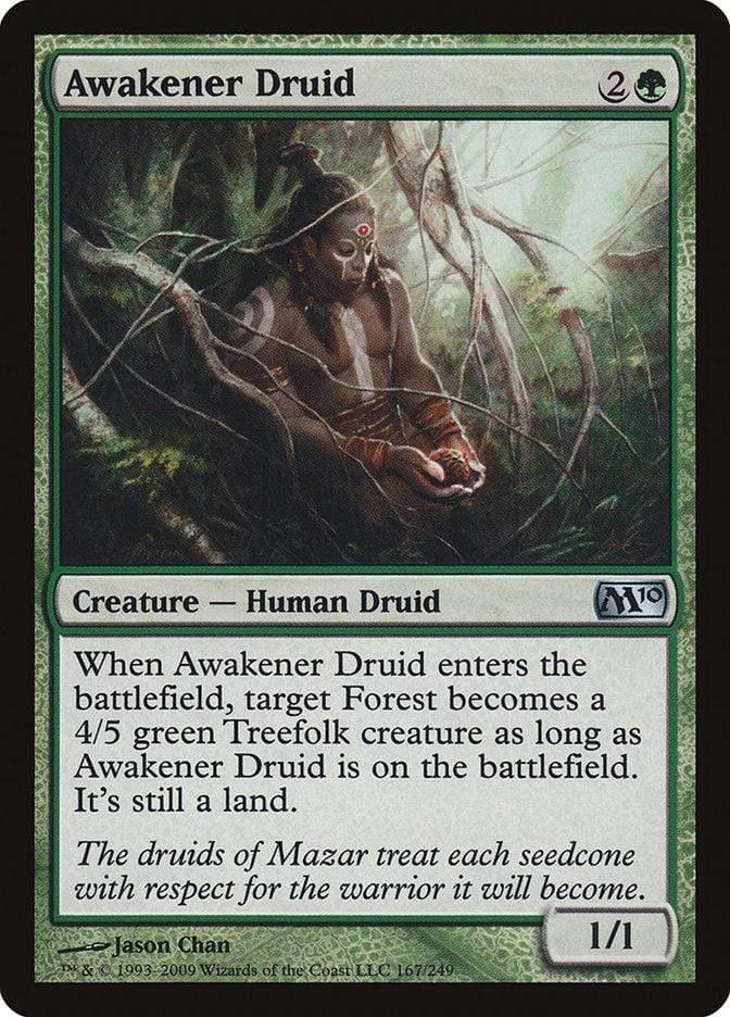 Magic: The Gathering MTG Single Awakener Druid [Magic 2010]