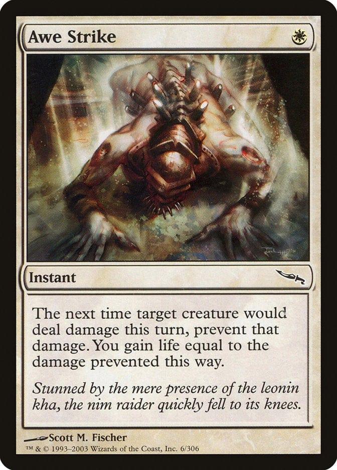 Magic: The Gathering MTG Single Awe Strike [Mirrodin]