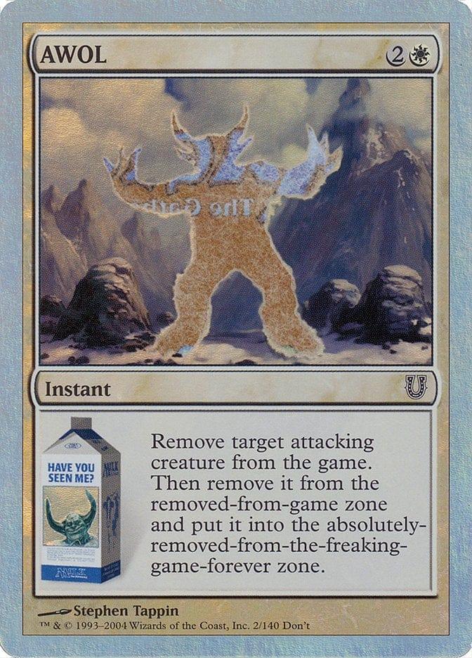 Magic: The Gathering MTG Single AWOL [Unhinged]