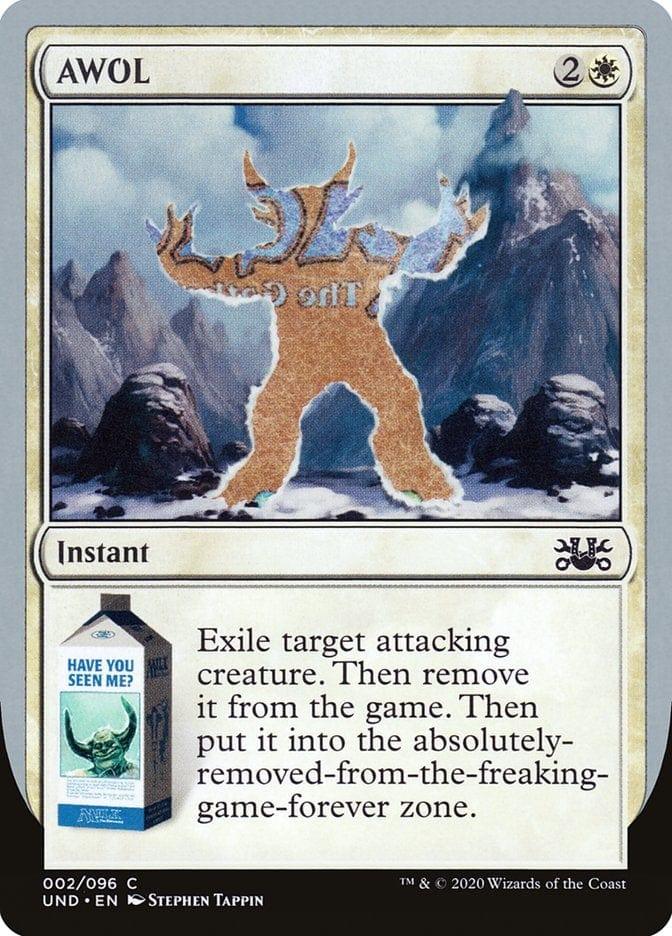 Magic: The Gathering MTG Single AWOL [Unsanctioned]