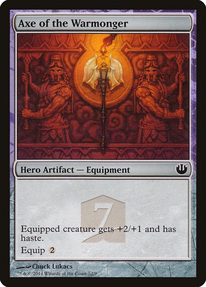 Magic: The Gathering MTG Single Axe of the Warmonger [Journey into Nyx Hero's Path]