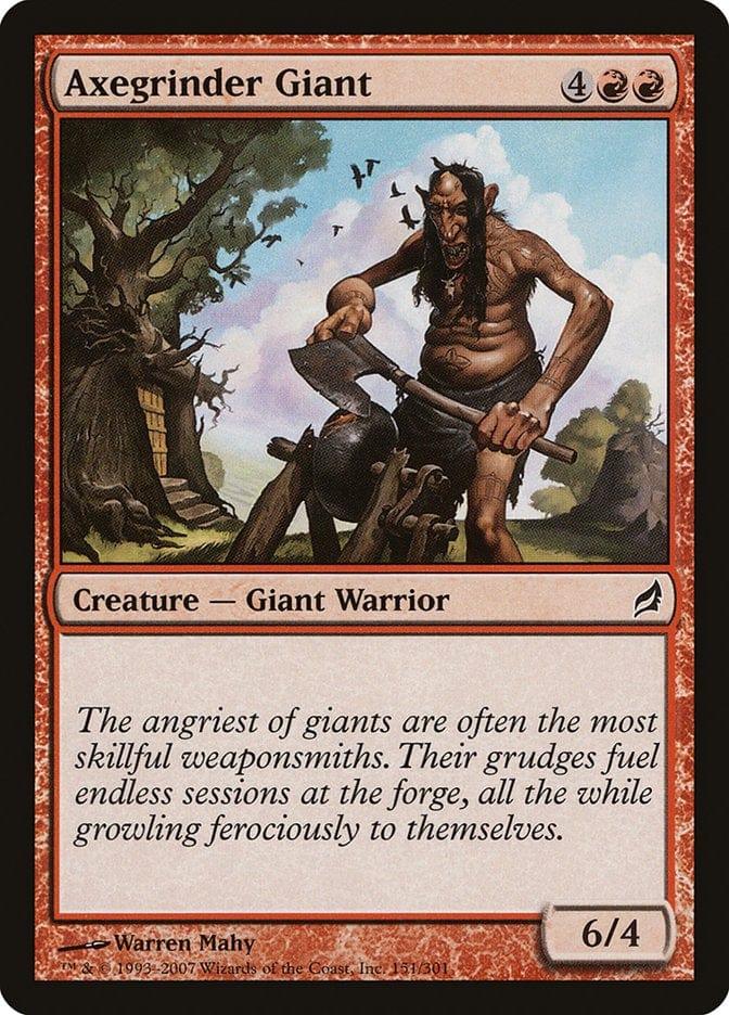 Magic: The Gathering MTG Single Axegrinder Giant [Lorwyn]