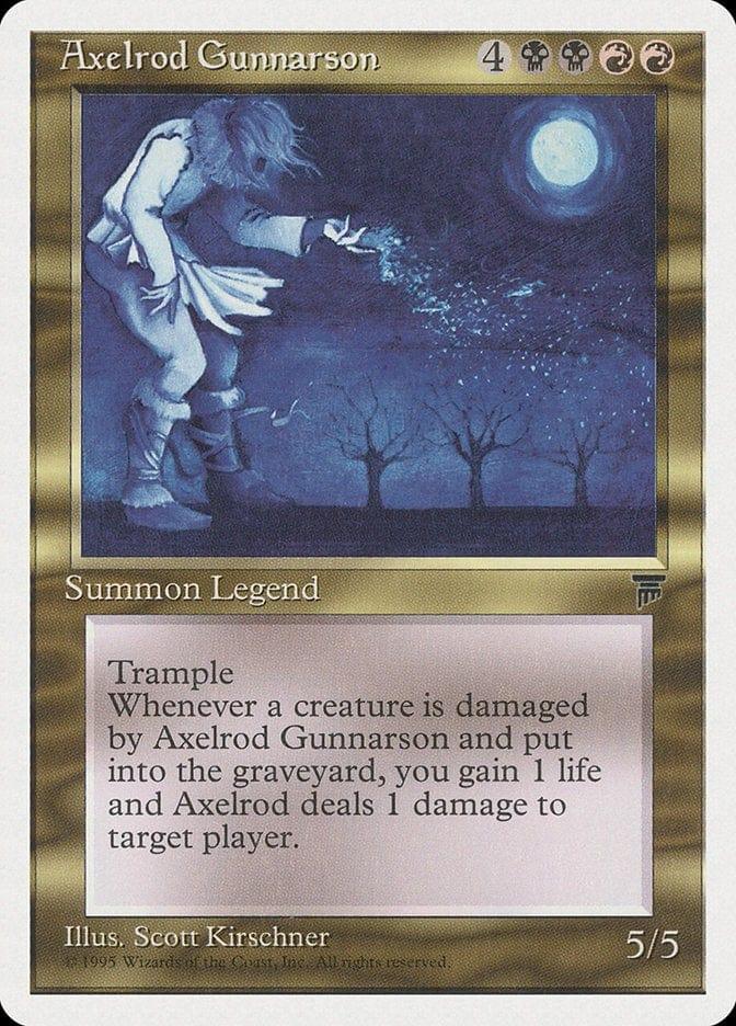 Magic: The Gathering MTG Single Axelrod Gunnarson [Chronicles]