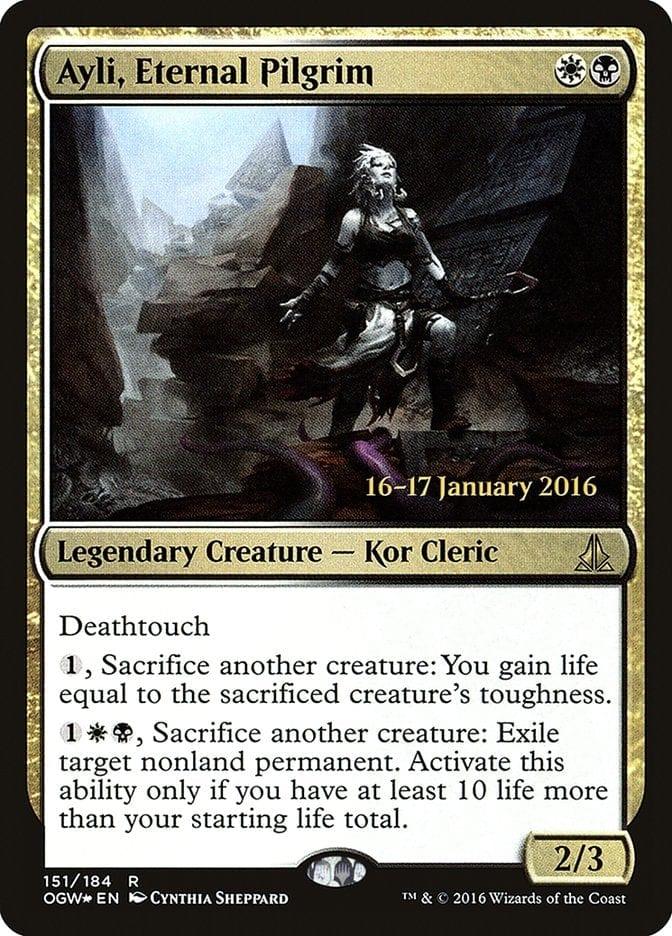 Magic: The Gathering MTG Single Ayli, Eternal Pilgrim [Oath of the Gatewatch Prerelease Promos]