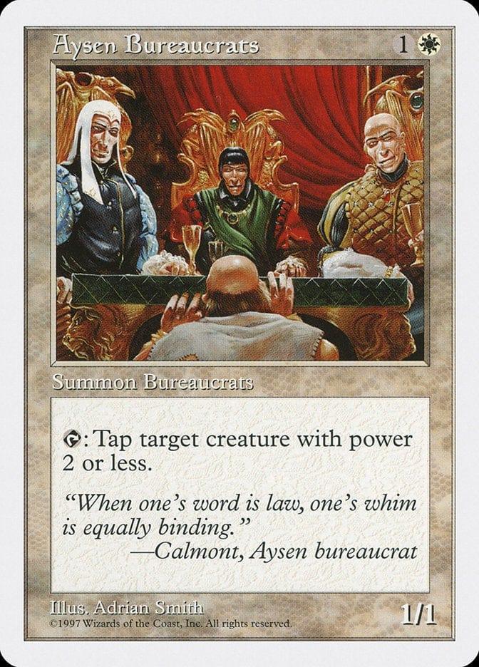 Magic: The Gathering MTG Single Aysen Bureaucrats [Fifth Edition]