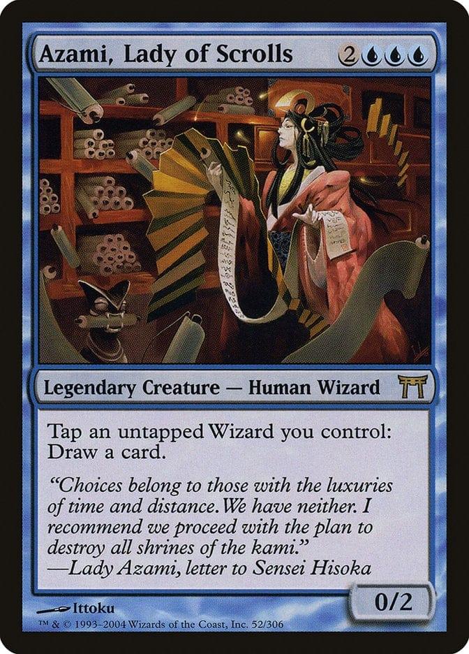 Magic: The Gathering MTG Single Azami, Lady of Scrolls [Champions of Kamigawa]