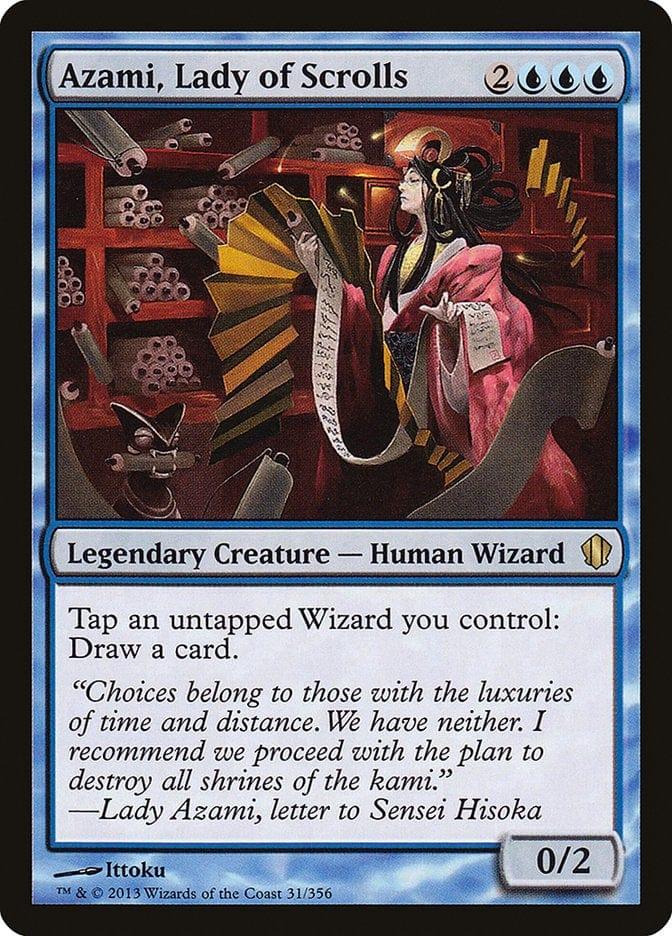 Magic: The Gathering MTG Single Azami, Lady of Scrolls [Commander 2013]