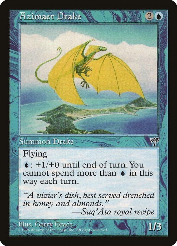 Magic: The Gathering MTG Single Azimaet Drake [Mirage]