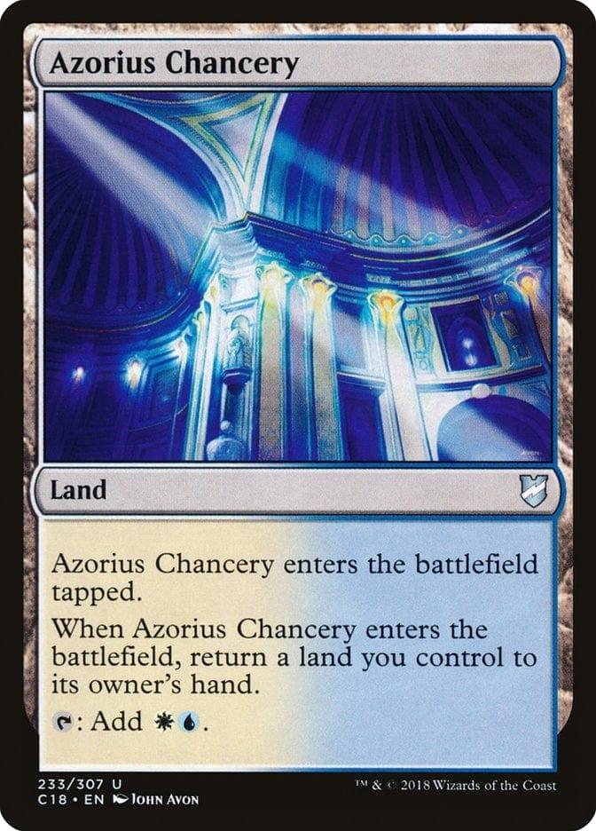 Magic: The Gathering MTG Single Azorius Chancery [Commander 2018]