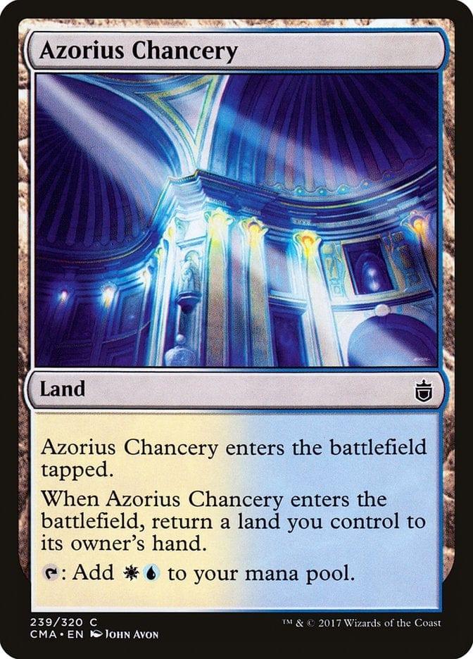 Magic: The Gathering MTG Single Azorius Chancery [Commander Anthology]