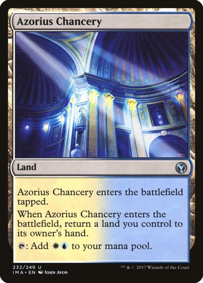 Magic: The Gathering MTG Single Azorius Chancery [Iconic Masters]